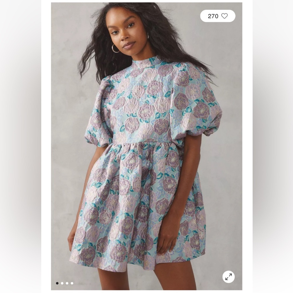 Sister Jane Dream Iceland Floral Mini Dress